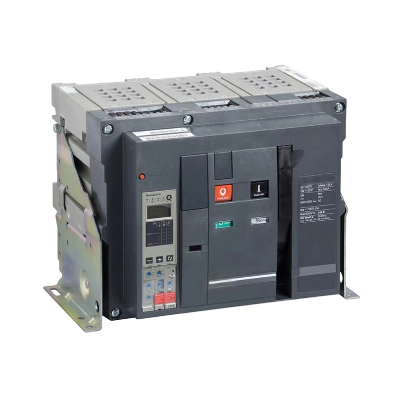 Disjuntor pneumático avançado 1600A–6300A para instalações fixas e extraíveis