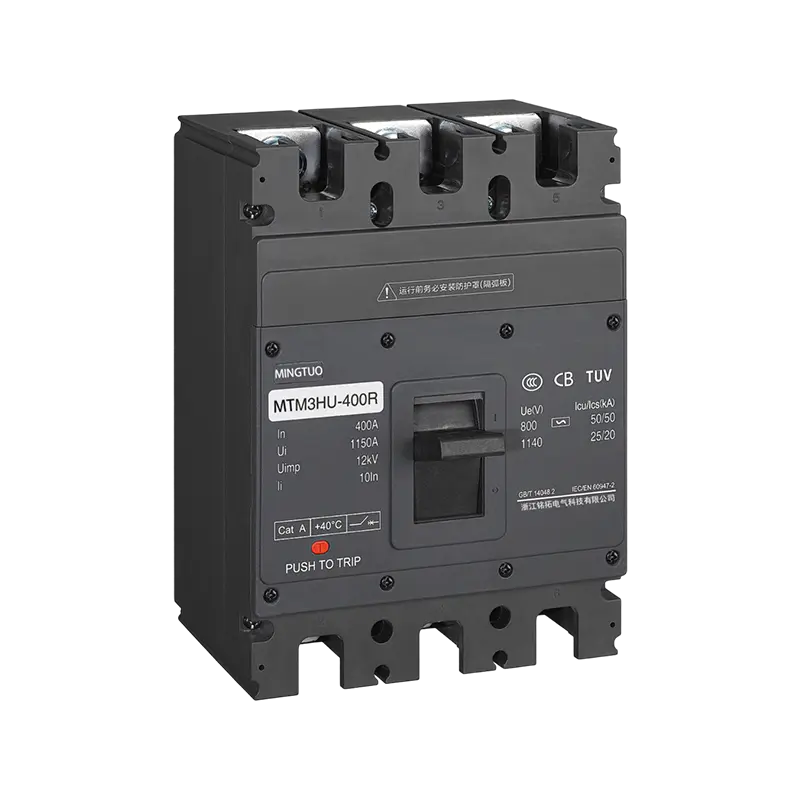 Disjuntor solar PV DC MCCB 1000V 630A para proteção do painel