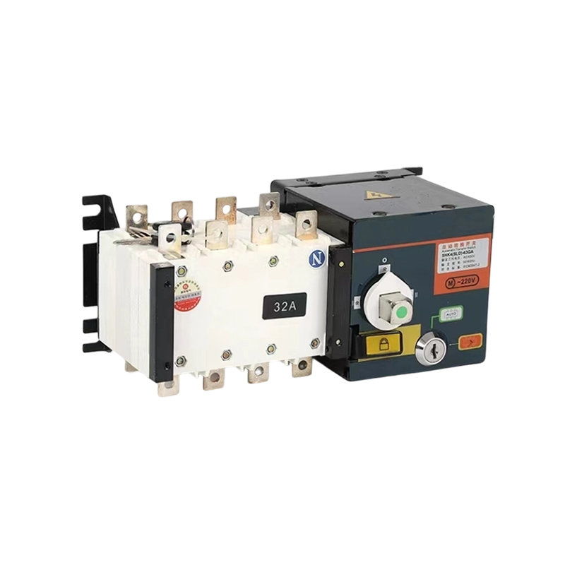 Chave de transferência automática ATS 100A–630A – Backup do gerador 3P/4P