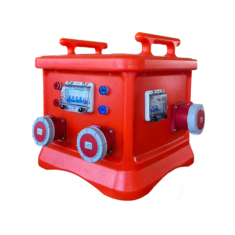 Caixa de plugue impermeável industrial – IP66, 16A 220V